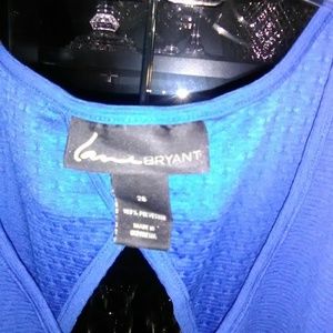 Lane bryant blue dress